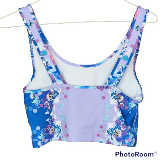 AE X NAITO Cropped Woman’s Limited Edition Floral Butterfly Cropped Tank - Picture 4 of 4